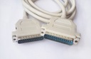 Кабель для принтера LPT DB25 DB25 male прямой 1,8 м FV