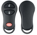 JEEP GRAND CHEROKEE WRANGLER CHRYSLER DODGE KEY REMOTE CONTROL CASING 2 + PANIC photo 2 - milautoparts-fr.ukrlive.com