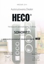 Heco Victa Elite 702 Kolumny podłogowe PARA Białe Wymiary 202 x 1050 x 310 mm