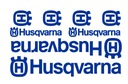 Запасная наклейка HUSQVARNA для газонокосилки НАКЛЕЙКИ