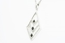 Strieborný náhrdelník prírodné diamanty 0.32cts Druh Šperkársky výrobok
