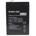 Green Cell Akumulátor AGM 6V 4.5Ah pre Autá Hračky Pokladne Váhy Alarmu UPS Výrobca Green Cell