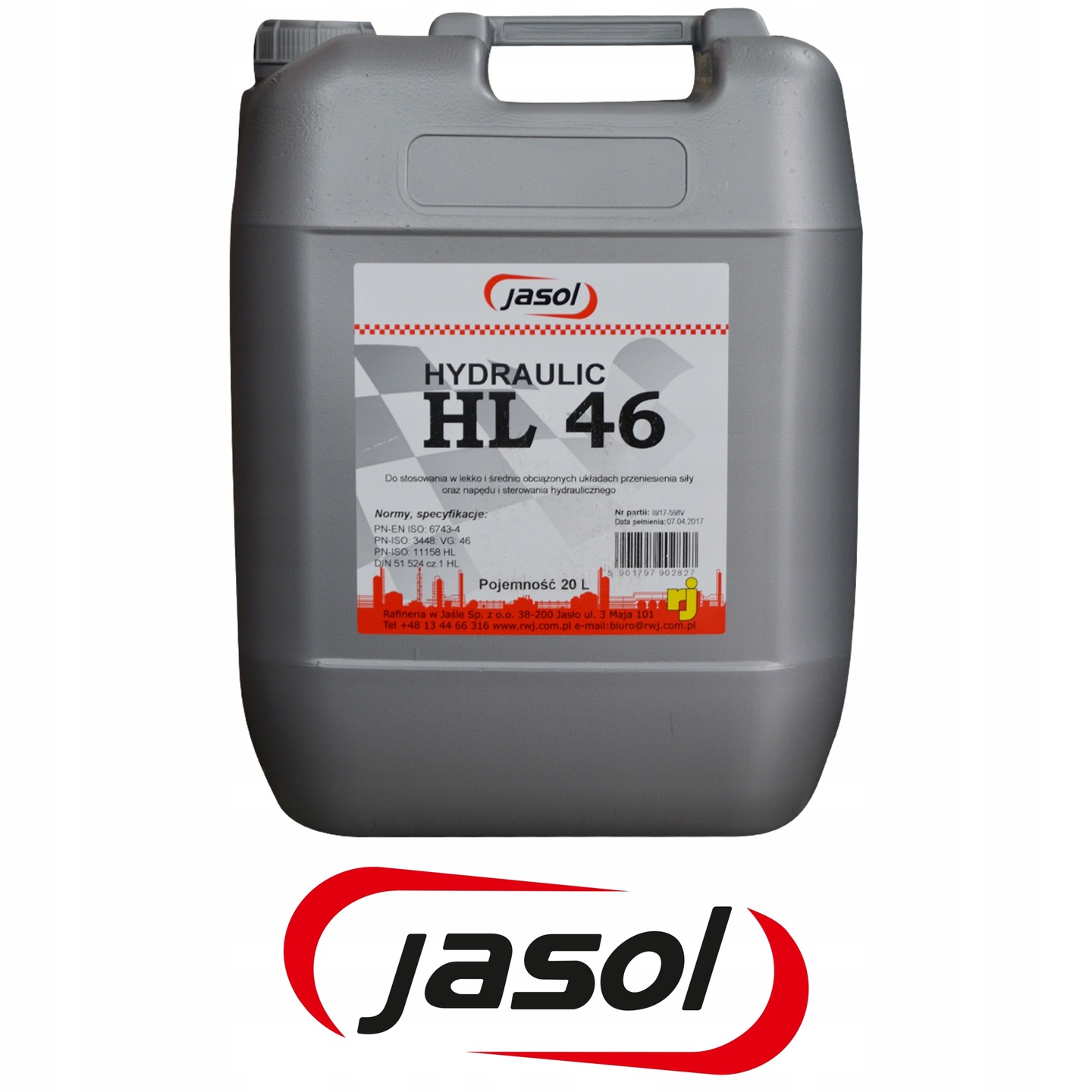 OLEJ HYDRAULICZNY ISO VG 46 20 litrów 7447734567 Allegro.pl