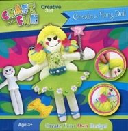 Kreatívna sada bábika na výrobu Craft with Fun