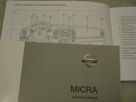 NISSAN MICRA instrukcja obsługi obsługa K12 2003-2010