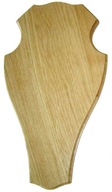Podložka pod jelení parohy, dubová 001j 40x22cm