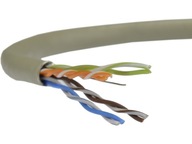 BITNER Kábel krútený drôt FTP 5e 100% meď 1m