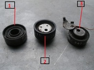 Audi 100 c4 a6 2.5 tdi 91-97 ролик, рулон натяжитель ремня - фото