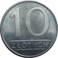 Moneta 10 zł złotych 1986 r mennicza stan 1-