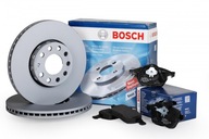 2× Bosch 0 986 479 C51 Brzdový kotúč + Bosch 0 986 494 374 Sada brzdových doštičiek, kotúčové brzdy