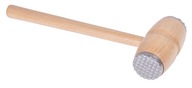 Tĺčik kladivko na mäso drevený obojstranné kovanie