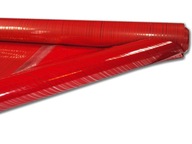 CELOFÁN ajándékcsomagoló FÓLIA ESKÜVŐ KARÁCSONYI piros csík 70x50cm