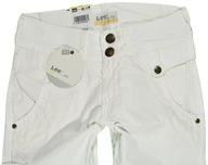 LEE spodnie dziewczęce 3/4 white CAREY 12Y 152cm