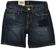 LEE detské teplákové kraťasy dievčenské blue jean SHORT _ 8Y 128cm