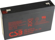 Gélová batéria CSB HRL634WF2 6V 9Ah UPS APC