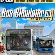 BUS SIMULATOR 16 2016 GOLD EDITION PL PC STEAM KĽÚČ + DARČEK