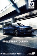 BMW 5 Touring G31 G30 prospekt m. 2018 polski 44s