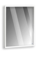 LED zrkadlo 50x70 v hliníkovom RÁME silné osvetlenie.