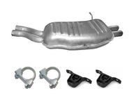 Bmw 3 e46 2.2 2.5 3.0 (1998-2005) coupe седан универсал глушитель наконечника - фото