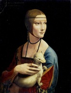 Leonardo da Vinci - Dáma s gronostajom (s lasicou)