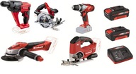 EINHELL SADA ELEKTRICKÉHO NÁRADIA AKU 18V 5,2 Ah