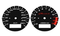 Suzuki gsf 1200 bandit 01-06 тормозные диски, диск спидометра черное