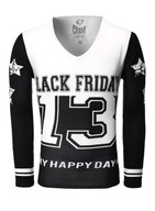 TRENDY LONGSLEEVE TRIČKO BLACK FRIDAY 13 - M