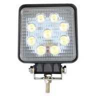 PRACOVNÁ HALOGÉNOVÁ LED LAMPA 1845 LÚMENOV 110X110X50 / 9CRE LEDX3 WATT SILNÁ