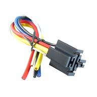 Гнездо, разьемов основа, основой реле с проводом 12v 24v