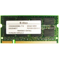 Pamäť RAM DDR Infineon 5906765927369 512 MB