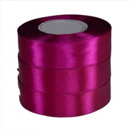 Saténové stuhy 25 mm TMAVÁ FUCHSIA 8054 32M ROLK