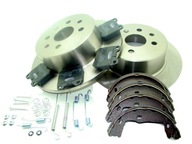 Тормозные диски, диск x2+тормозные колодки, колодки+колодки opel vectra b задний 4sr
