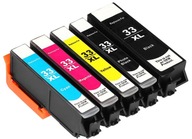 Atrament T3351-T3361-x5 pre Epson čierna (black), červená (magenta), modrá (cyan), sada, žltá (yellow)