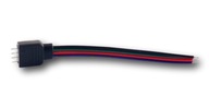 Konektor 4pin 10mm pre ovládač RGB LED pásikov 5050