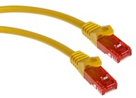 Patchcord U/UTP 6 Maclean RJ45 / RJ45 2 m žltá