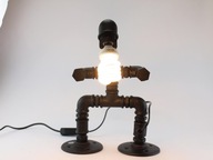 OZCAN 6564 Stolná lampa čierna Vintage