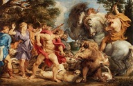 Peter Paul Rubens – Lov na kalydonského diviaka