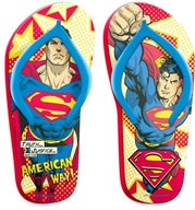 MARVEL SUPERMAN žabky sandále bazén 29-30