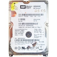 Pevný disk Western Digital WD800VE | 75HDT1 | 80GB PATA (IDE/ATA) 2,5"