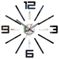 Moderné nástenné hodiny MAXIM Zrkadlo Hexagon 65cm