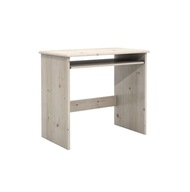 DSI-meble Drevený písací stôl OLA+ borovicový biely
