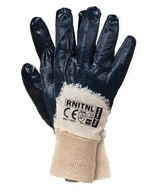 Ochranné rukavice RNITNL 10,5 potiahnuté nitrilom