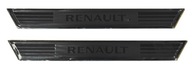 Накладки порог перед renault megane iii clio 3 4 scenic ii 2 передние oe - фото