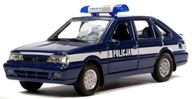 KOVOVÉ AUTO POLONÉZA CARO POLICIE POLICEJNÍ AUTO WELLY