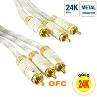 kabel 3x RCA/ 3x RCA chinch component VIDEO 2m