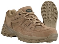 BUTY TAKTYCZNE WOJSKOWE Trekkingowe MIL-TEC SQUAD 2,5" Skórzane Coyote 43