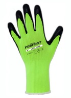 STALCO Polyesterové rukavice S-Latex foam 10