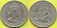 Karaiby 25 Cents 1955 r.