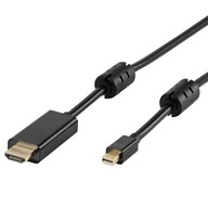 Markowy Kabel Thunderbolt2 Mini Display Port - HDMI 1,8m Jakość Vivanco
