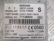 Читатель навигации 25915jg40a nissan qashqai 07r - фото